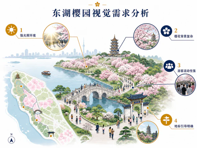 东湖樱园场域约束分析