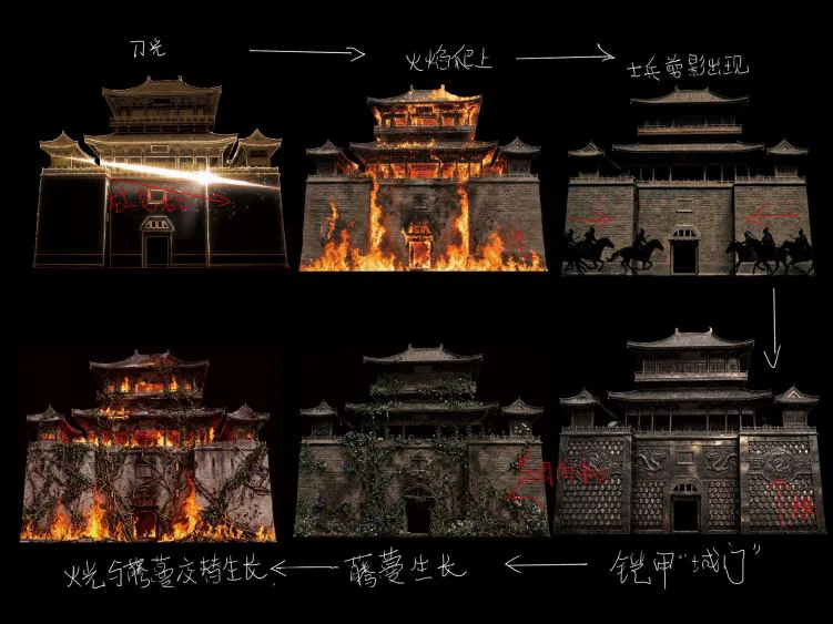金戈铁马·城池永固分镜图